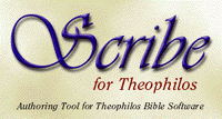 Scribe for Theophilos